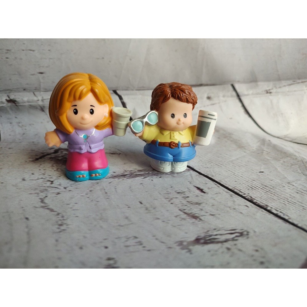 Fisher Price Little People Family Lot Mom Dad Different Styles